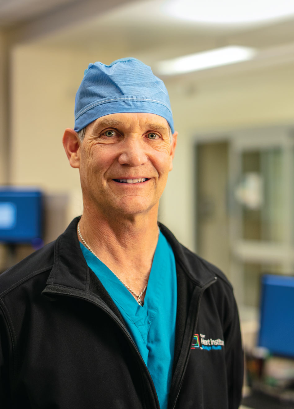 Gregory Spowart, MD, Cardiothoracic surgeon, Tyler Heart Institute, 10 years of service